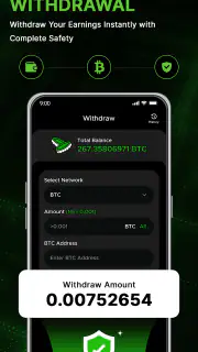 BitCloudFarm Miner, BTC Mining screenshot 3