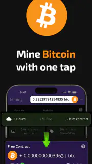 Bitcoin-mijnbouw (Cryptominer) screenshot 1