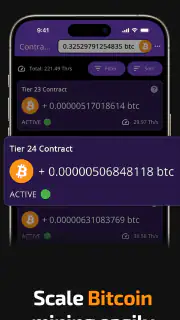 Bitcoin-mijnbouw (Cryptominer) screenshot 4