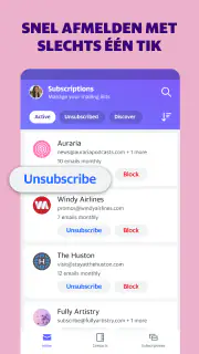 Blijf op orde met Yahoo Mail screenshot 1