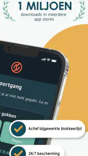 Blokkeer goksites - Gamban screenshot 2