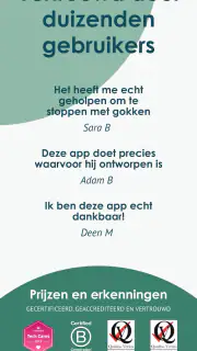 Blokkeer goksites - Gamban screenshot 8