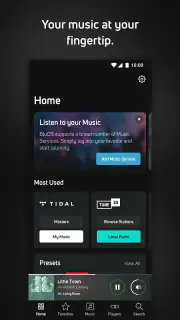 BluOS Controller screenshot 2