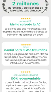 BLW Ideas - Recetas Bebés screenshot 2