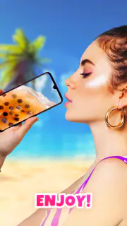 Boba Tea Smoothie Drink Joke screenshot 6