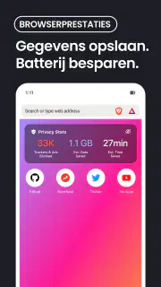 Brave privé-webbrowser screenshot 2