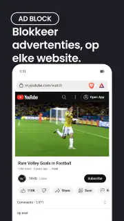 Brave privé-webbrowser screenshot 3