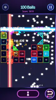Bricks Breaker Hit - Glow Ball screenshot 4