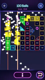 Bricks Breaker Hit - Glow Ball screenshot 5