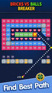 Bricks vs Balls Breaker screenshot 1