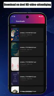 Bruiloft video uitnodigingen screenshot 5