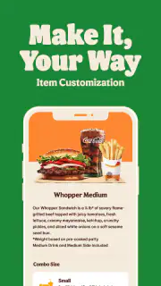 Burger King screenshot 2