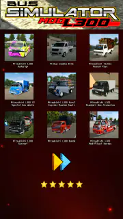 Bus Simulator Mod L300 screenshot 2