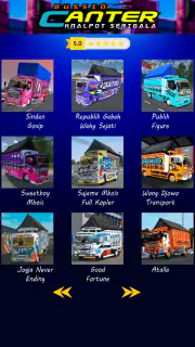 Bussid Canter Knalpot Srigala screenshot 2