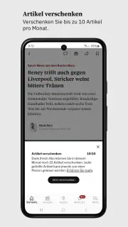 BZ Berner Zeitung Nachrichten screenshot 7