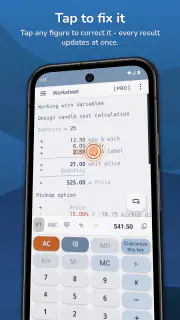 CalcTape Calculator with Tape screenshot 3