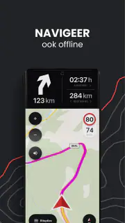 calimoto — motor navigatie screenshot 2