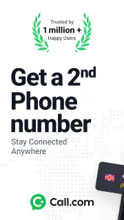 Call.com: 2nd Phone Number App screenshot 1
