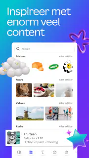 Canva: ontwerp, foto en video screenshot 7