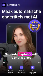 Captions AI: Video Ondertitels screenshot 1