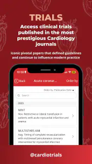 CardioTrials - Cardiology screenshot 2