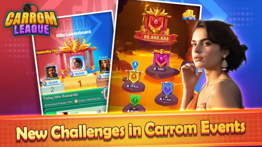 Carrom League: Friends Online screenshot 2