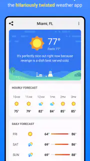 CARROT Weather screenshot 5
