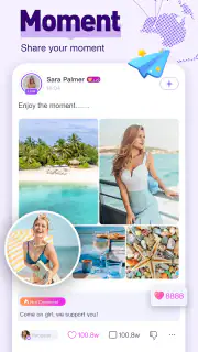 Chamet - Live Chat & Party screenshot 4
