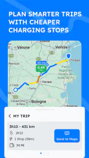 Chargeprice: EV map & prices screenshot 3