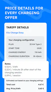 Chargeprice: EV map & prices screenshot 4