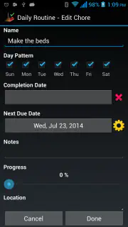 Chore Checklist screenshot 3