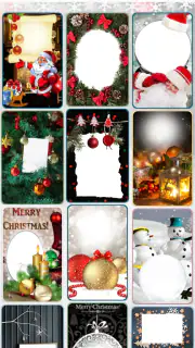 Christmas Photo Frames Editor screenshot 1