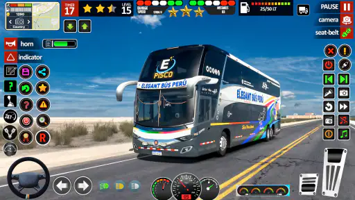 City Bus Games Coach Bus 3D screenshot 2
