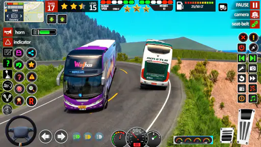City Bus Games Coach Bus 3D screenshot 5