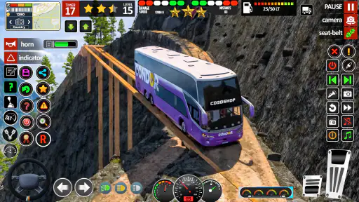 City Bus Games Coach Bus 3D screenshot 6