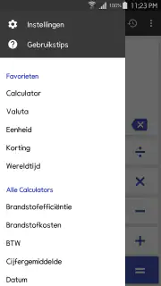 ClevCalc - Rekenmachine screenshot 1