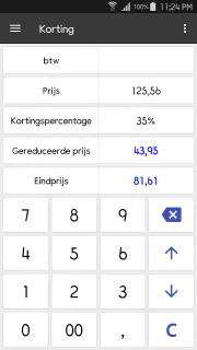 ClevCalc - Rekenmachine screenshot 5
