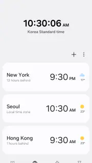 Clock screenshot 2