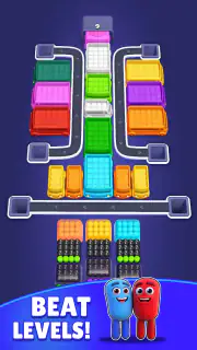 Color Bus Fill: Traffic Puzzle screenshot 3