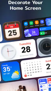 Color Widgets, Theme: iWidgets screenshot 3