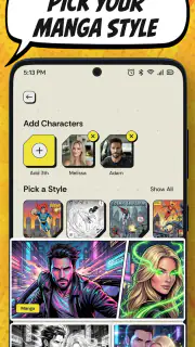 Comics AI: Comic & Manga Maker screenshot 3