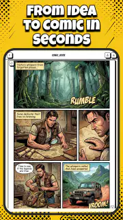 Comikaze: Stripmaker Manga screenshot 7