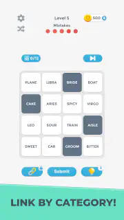 Connections Word Game screenshot 1