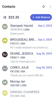 CorrLinks Text Chat screenshot 1