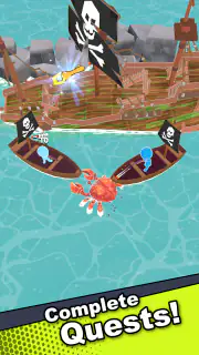 Crab Life: RPG Survival screenshot 1