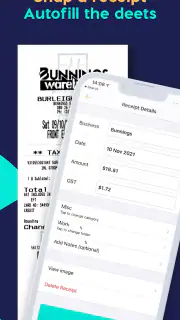 Crunchr Receipt Scanner screenshot 1
