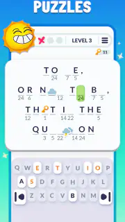 Cryptogram: Logic Puzzle Game screenshot 2