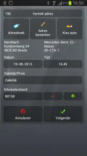 CTA Rit Registratie FULL screenshot 5