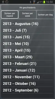CTA Rit Registratie FULL screenshot 6