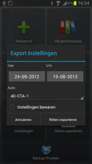 CTA Rit Registratie FULL screenshot 8